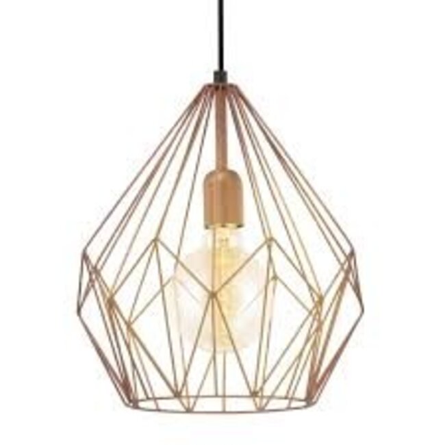 Lampe suspendue vintage Carlton