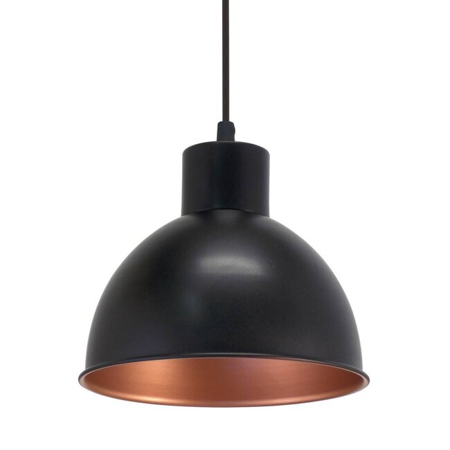 Hanging lamp TRURO 1 Black 49238