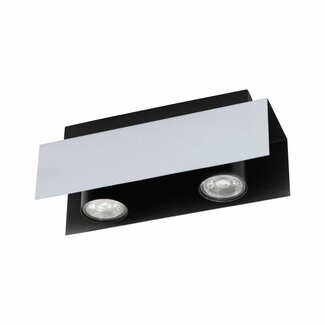 EGLO LED wall/ceiling spotlight Viserba 2-lights 97395