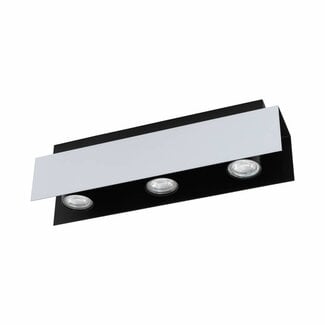 EGLO LED wand/ Plafondspot Viserba 3-lichts 97396