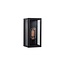 PSM Lighting Polo surface-mounted wall lamp Black W733.32