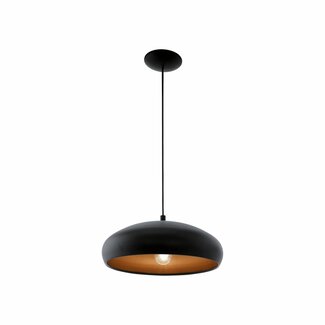 EGLO Lampe à Suspension Vintage Mogano Ø40cm