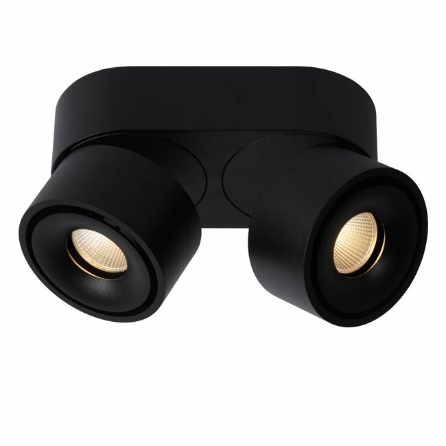 YUMIKO - Ceiling spotlight - Ø 7.8 cm - LED Dim. - 2x8W 2700K - Black - 35911/16/30
