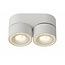 Lucide YUMIKO - Plafondspot - Ø 7,8 cm - LED Dimb. - 2x10W 2700K - Wit - 35911/16/31
