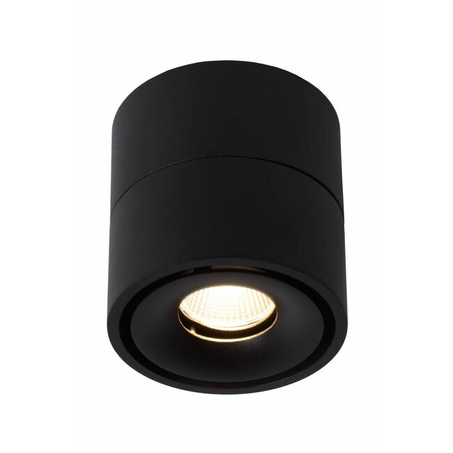 YUMIKO - Plafondspot - Ø 7,8 cm - LED Dimb. - 1x8W 2700K - Zwart - 35911/08/30