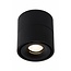 YUMIKO - Plafondspot - Ø 7,8 cm - LED Dimb. - 1x10W 2700K - Zwart - 35911/08/30