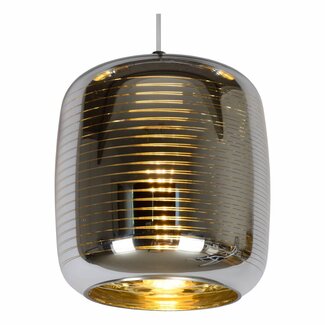 Lucide ERYN - Lampe à suspension - Ø 20 cm - 1xE27 - Chrome - 70483/01/11