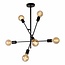 LESTER - Ceiling light - 6xE27 - Black - 21119/06/30