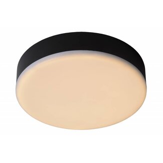 Lucide CERES-LED - Ceiling light Bathroom - Ø 21.5 cm - LED Dim. - 1x30W 3000K - IP44 - Black - 28112/30/30