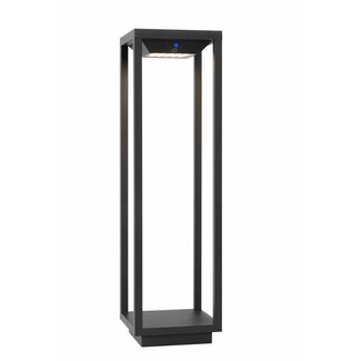 Lucide TENSO SOLAR - Pedestal lamp Outdoor - LED - 1x2,2W 3000K - IP54 - Anthracite - 27892/02/30