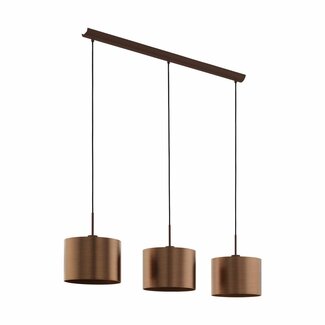 EGLO SAGANTO pendant lamp brown/copper 39357