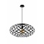 WOLFRAM - Lampe à suspension - Ø 65 cm - 1xE27 - Noir - 21417/65/30