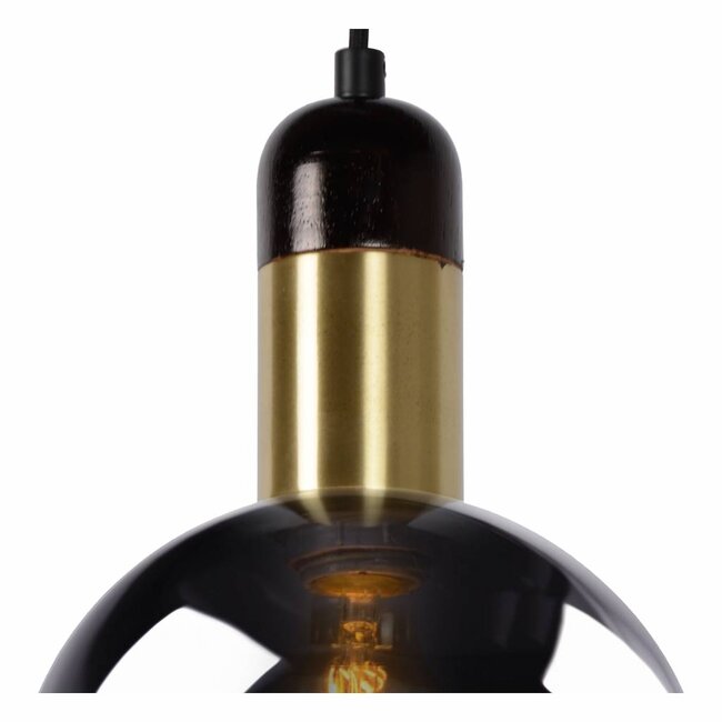 JULIUS - Hanging lamp - Ø 20 cm - 1xE27 - Fumé -34438/20/65
