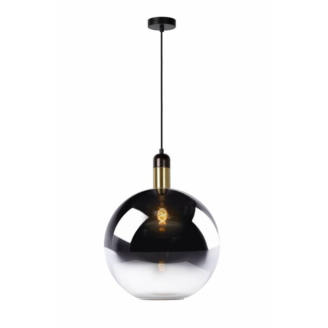 JULIUS - Hanging lamp - Ø 40 cm - 1xE27 - Fumé - 34438/40/65