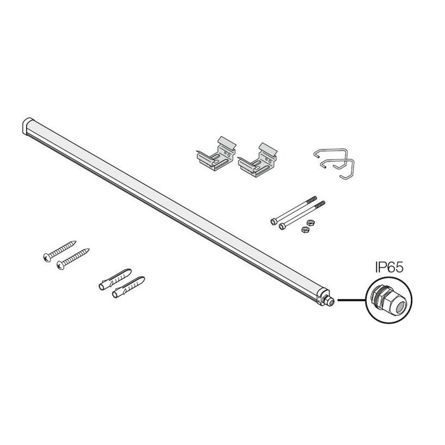 Ledvance DampProof Slim Value 1200 36W IP65
