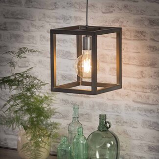 LioLights Industriële hanglamp 25x25 metaal