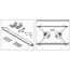 Luminaire étanche Ledvance 55W LED 150cm 6500K