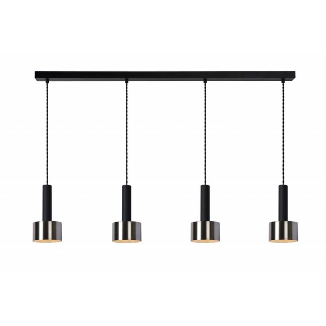 TEUN - Hanging lamp - 4xE27 - Black - 45471/04/30