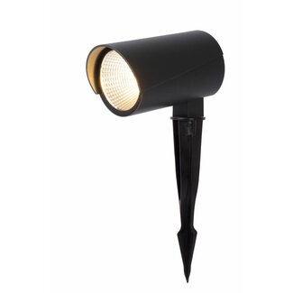 Lucide MANAL - Outdoor Garden Spotlight - LED - 1x12W 3000K - IP65 - Anthracite - 27897/12/29