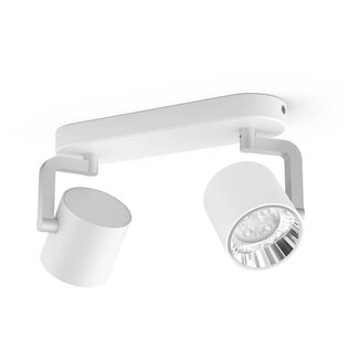 Philips LED wand/ Plafondspot myLiving Byrl 2-lichts