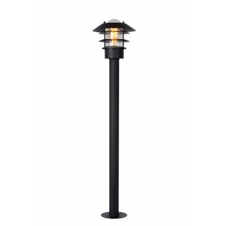 Lucide ZICO - Lampadaire Extérieur - Ø 21,8 cm - 1xE27 - IP44 - Noir - 11874/99/30