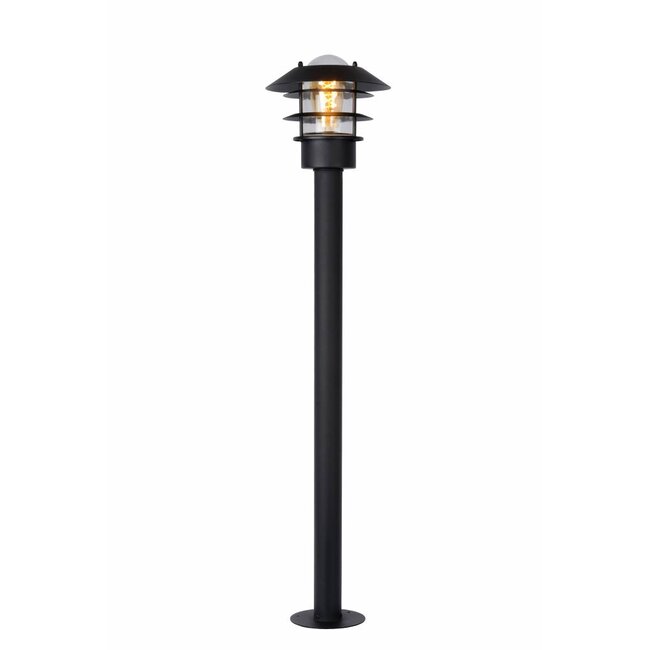 ZICO - Lampadaire Extérieur - Ø 21,8 cm - 1xE27 - IP44 - Noir - 11874/99/30