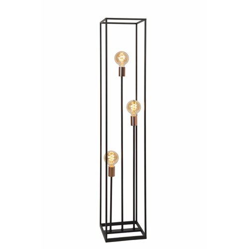 Lucide ARTHUR - Vloerlamp - 3xE27 - Zwart - 08724/03/30 Lucide ARTHUR - Vloerlamp - 3xE27 - Zwart - 08724/03/30