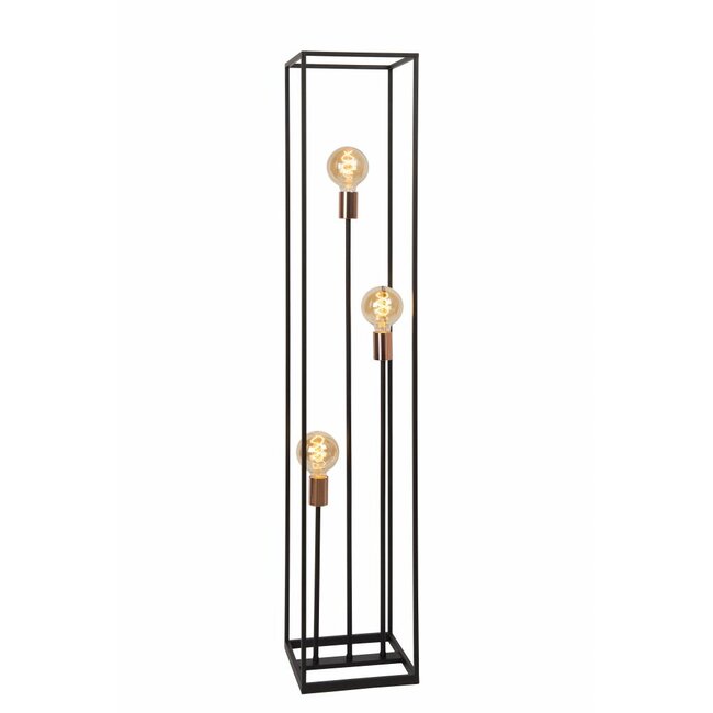 ARTHUR - Floor lamp - 3xE27 - Black - 08724/03/30