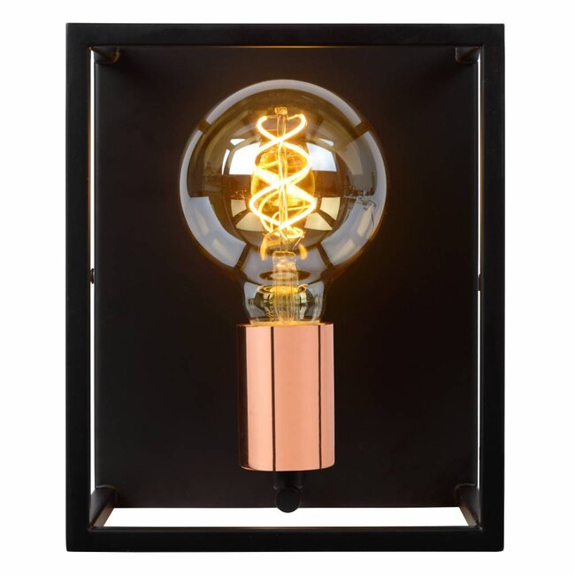 ARTHUR - Wall lamp - 1xE27 - Black - 08224/01/30