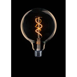 ETH Ampoule LED rétro à filament E27 G125 DIM 4/25 W 2200 °K Or