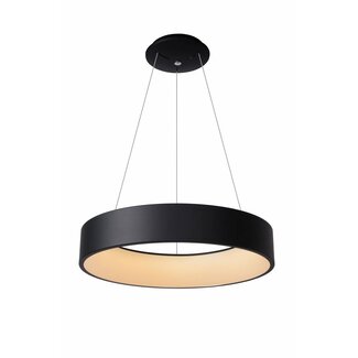 Lucide TALOWE LED - Hanging lamp - Ø 60 cm - LED Dim. - 1x39W 3000K - Black - 46400/42/30