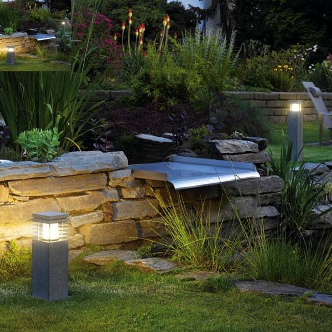 ARROCK Granite 40 Garden Lamp Salt & Pepper 231410