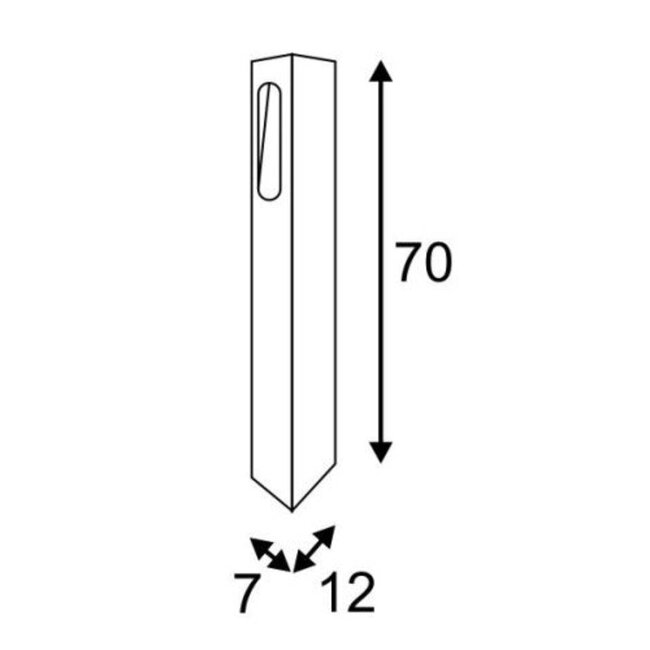 SLOTBOX LED bollard 232135 / 232145