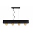 SURTUS - Hanging lamp - 4xE27 - Black - 30474/04/30