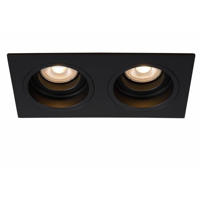 EMBED - Recessed spot - 2xGU10 - Black - 22959/02/30