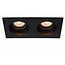 EMBED - Recessed spot - 2xGU10 - Black - 22959/02/30