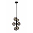 Lucide TYCHO - hanging lamp - Ø 25.5 cm - G9 - black - 45474/06/30