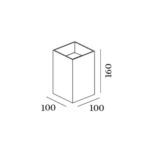 LED Wall lamp BOX 4.0 IP65 Outdoor