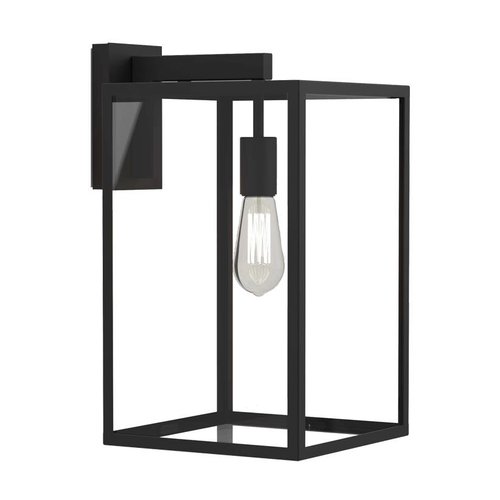 Astro Wandlamp Box Lantern 450 Zwart textuur Astro Wandlamp Box Lantern 450 Zwart textuur