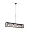 Cage - Industrial hanging lamp - mesh - H 1200 mm - Black