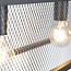 Cage - Industrial hanging lamp - mesh - H 1200 mm - Black