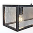 Cage - Industrial hanging lamp - mesh - H 1200 mm - Black