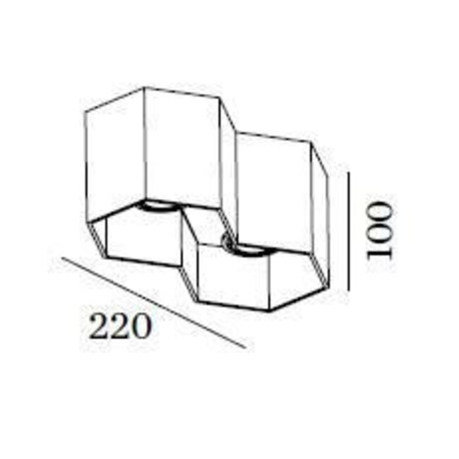 Design plafondspot Hexo CEILING 2.0 LED