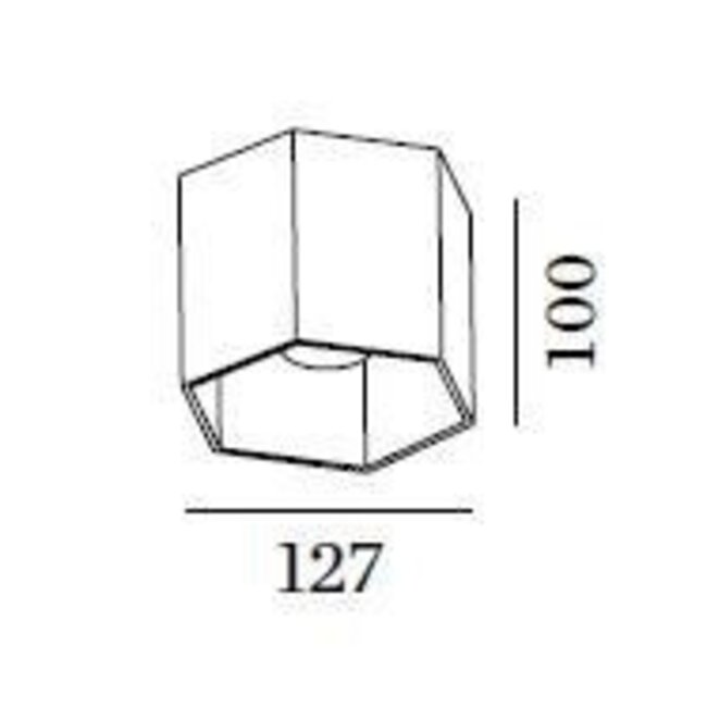Design ceiling spot Hexo CEILING 1.0 LED