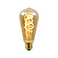 Ampoule LED - Lampe à filament - ST64 - LED Dim. - E27 - 1x5W 2200K - Ambre