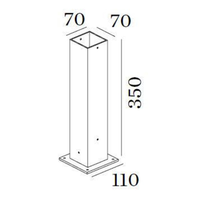 Accessoires LINUS BASE Antraciet