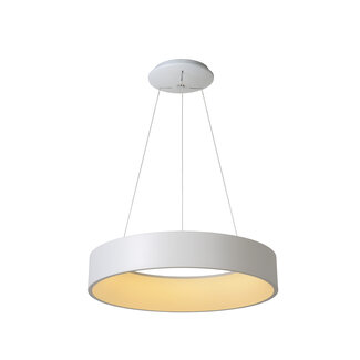 Lucide TALOWE LED - Lampe à suspension - Ø 60 cm - LED Dim. - 1x39W 3000K - Blanc - 46400/42/31