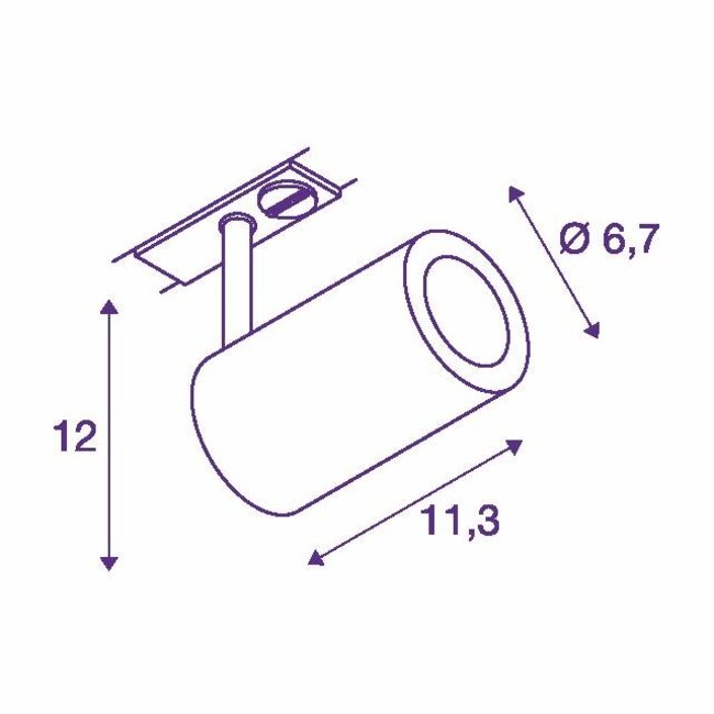 Voie HT 1 circuit ENOLA B TRACK