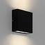 Wall lamp Elis Twin LED Black texture IP54