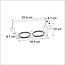 Inbouwspot Oneon 2 GU10 Trimless